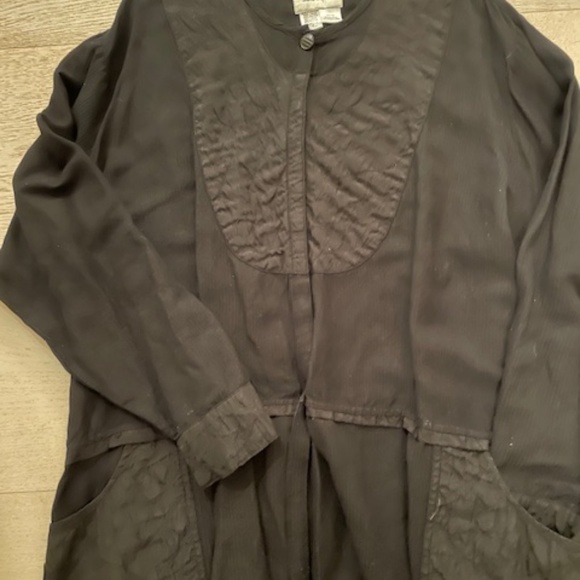 FLAX by Jeanne Engelhart Shirt Women 1G 18-20 Linen top - Picture 5 of 8